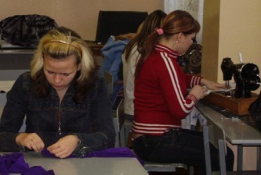 Урок в кабинете труда